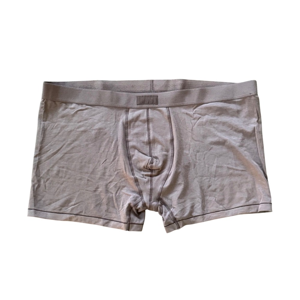 NWOT‎ SKIMS Mens Cotton Modal Boxer Brief Taupe Brown 4X Underwear Boxer Briefs